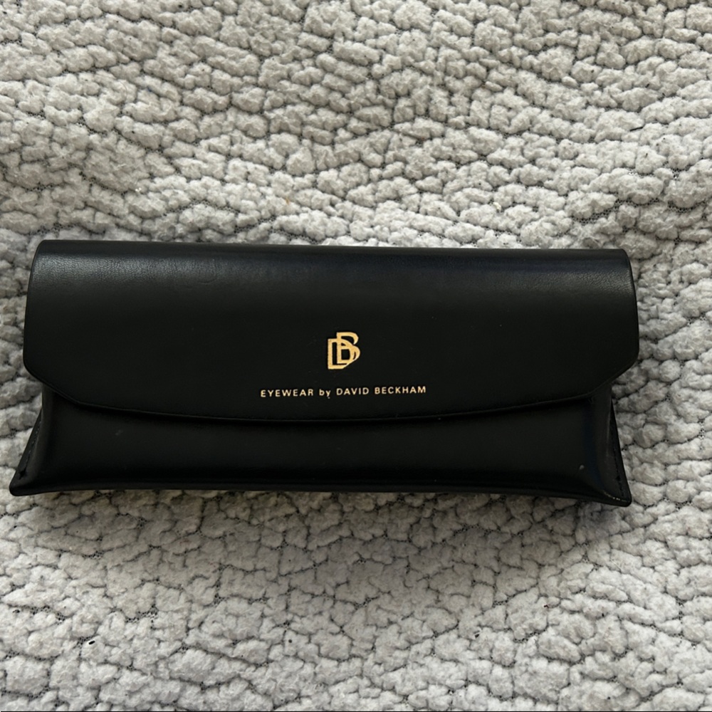 David Beckham Black Eyewear Case
